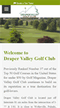 Mobile Screenshot of drapervalleygolf.com